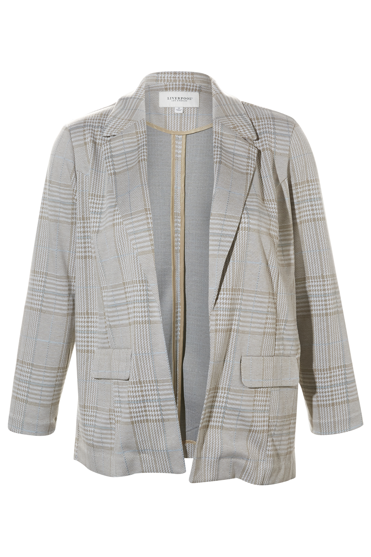 Liverpool Plaid Boyfriend Blazer