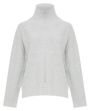Zoe Turtleneck Speckled Sweater