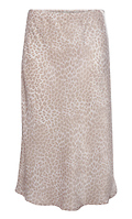 Leopard Print Midi Skirt