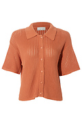Crochet Button Front Shirt
